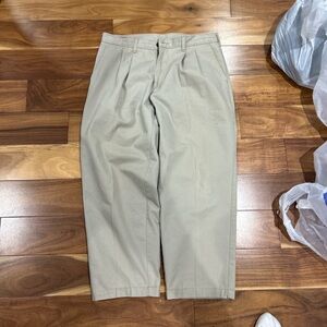 beige/jacky pants size 36x30